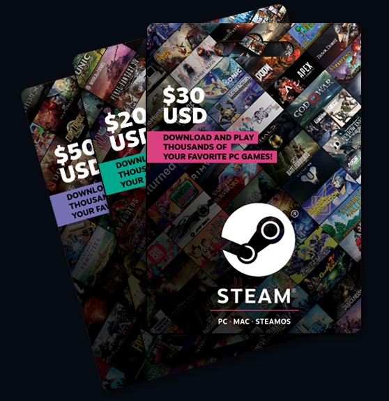 $50 Steam Gift Card